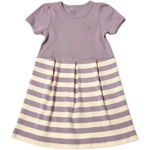 Katvig Jurk - Paars m. Strepe - Katvig - 1 jaar (80) - Jurk
