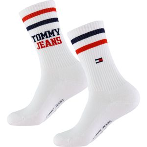Tommy Hilfiger - TH UNI TJ SOCK 2P SPORT - Sokken - Wit - Set van 2