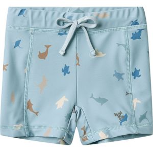 Wheat Zwemslips - Ulrik - UV40+ - Soft Blue Sea Life - Wheat - 3 jaar (98) - Badmode