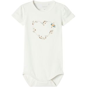 Name It Romper s/s - NbfHillie - Cloud Danser m. Print - Name It - 50 - Romper S/S