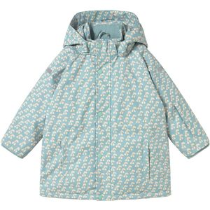 Tiny Cottons Winterjas - Kersen - Warm Grey - Tiny Cottons - 3 jaar (98) - Winterjassen