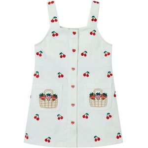 Stella McCartney Kids Jurk - Ivoor/Borduurwerk - Stella McCartney Kids - 6 jaar (116) - Jurk