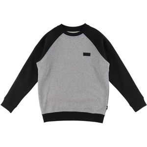 Vans Sweatshirt - Core Basic Raglan - Zwart/cement Heather - Vans - L - Large - Sweatshirt