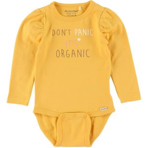 Minymo Romper l/s - York Yellow - Minymo - 62 - Romper L/S