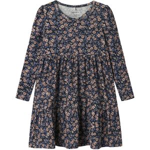 Name It Jurk - NmfOalia - Navy Blazer m. Bloemen - Name It - 2 jaar (92) - Jurk