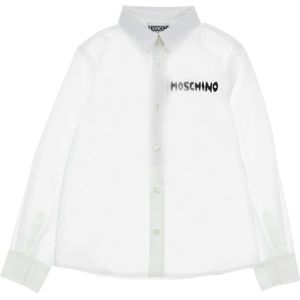 Moschino Overhemd - Wit m. Knuffel - Moschino - 4 jaar (104) - Overhemd