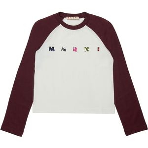 Marni Blouse - Berry Jam/Wit - Marni - 10 jaar (140) - Shirts