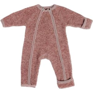 Smallstuff Overall m. Rits - Wol - Rose - Smallstuff - 56/62 - Overall