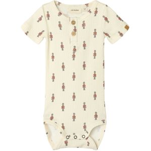 Lil Atelier - NbmGio - Romper - Tortelduif - Rib