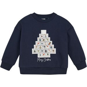Minymo Sweatshirt - Parijse nacht - Minymo - 4 jaar (104) - Sweatshirt