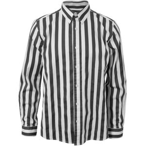 Hound Overhemd - Wit/Zwarte streep - Hound - 10 jaar (140) - Overhemd