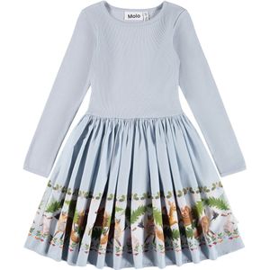Molo Jurk - Rib - Casie - Bos Rand - Molo - 3-4 jaar (98-104) - Jurk