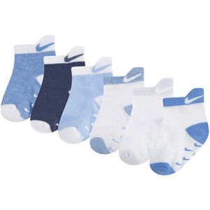 Nike - Sokken - Verspreid Blue - 6-pack - Enkelsokken