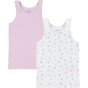 Name It Onderhemden - Noos - 2-pack - NmfTank - Jet Stroom - Name It - 3 jaar (98) - Onderhemd