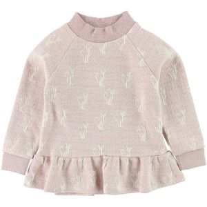 Mini Q Ture Blouse - Kicka - Wit m. Glitter/Katten - Mini A Ture - 68 - Blouse