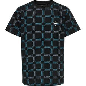 Hummel T-Shirt - HmlFlash - Zwart - Hummel - 4 jaar (104) - T-Shirts