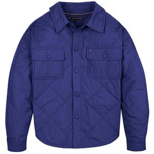Tommy Hilfiger Jas - Gewatteerd overshirt - Navy Voyage - Tommy Hilfiger - 8 jaar (128) - Zomerjas