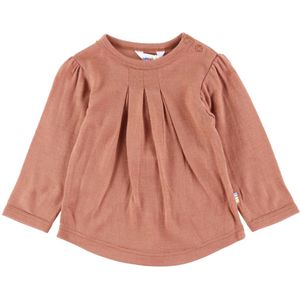 Joha Blouse - Wol - Rood/Bruin - Joha - 60 - Shirts