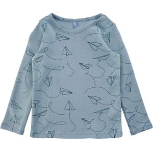Soft Gallery Blouse - SGBaby Bella - Papieren vliegtuigje - Dust - Soft Gallery - 68 - Shirts