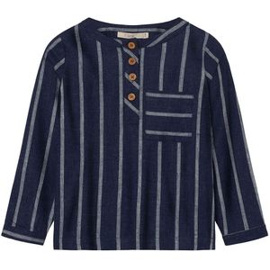 Fliink Overhemd - Vira - Insignia Blue/Sandshell - Fliink - 80 - Overhemd