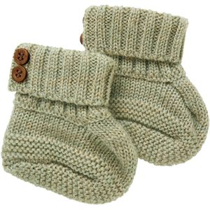 Name It Kruipschoenen - Wol - Gebreid - NbmWrilla - Gedroogd Sag - Name It - 50/56 - Kruipschoenen