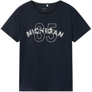 Name It T-Shirt - Nkmdo - Dark Sapphire - Name It - 6 jaar (116) - T-Shirts