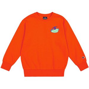 Champion Sweatshirt - Ronde hals - Mandarijntango - Champion - 11-12 jaar (146-152) - Sweatshirt