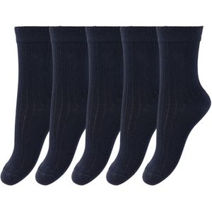 Minipop Sokken - Bamboe - 5-pack - Navy - MiniPop - 19/22 - Sokken