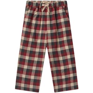 Wheat Broek - Sasha - Rood Blue Check - Wheat - 3 jaar (98) - Broeken - Katoen