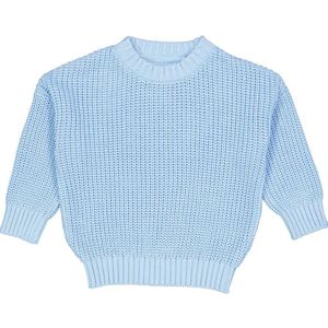 VACVAC Blouse - Gebreid - Confetti breiwerk 1.0 - Blue Blossom - VACVAC - 5-6 jaar (110-116) - Shirts