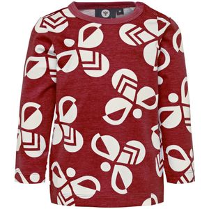 Hummel Blouse - HMLCharlie - Bordeaux m. Allover Logo - Hummel - 56 - Shirts