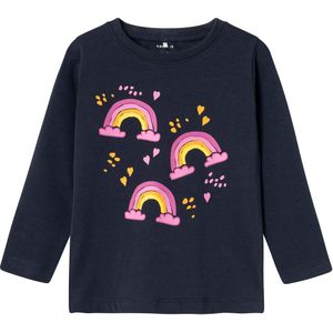 Name It Blouse - NmfSjolle - Dark Navy - Name It - 2 jaar (92) - Shirts