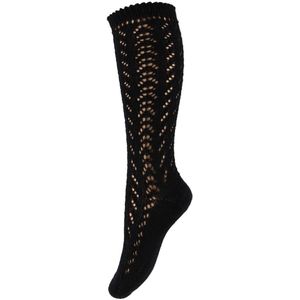 Condor Kniesokken - Gebreid - Zwart - Condor - 3-6 mnd - Sokken