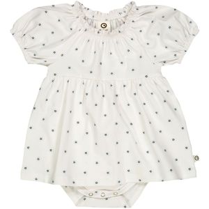 Müsli Body met Rok s/s - Daisy - Conditioner Cream/Maïs/Breeze - Müsli - 2 jaar (92) - Romper S/S