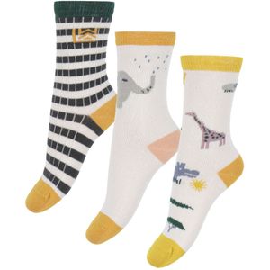 Liewood Sokken - 3-pack - Silas - Safari/Sandy Mix - Liewood - 17/18 - Sokken