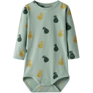 Name It Romper l/s - NbmVroels - Jadeiet/Pear - Name It - 1 jaar (80) - Romper L/S