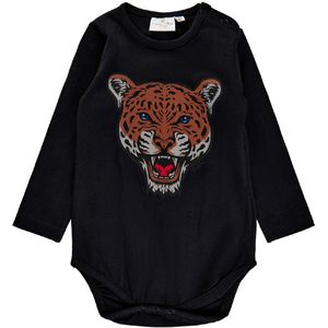 The New Broers en zussen Romper l/s - Demron - Black - The New - 62 - Romper L/S