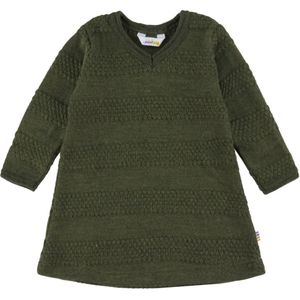 Joha Jurk - Gebreid - Wol - Mos Groen - Joha - 60 - Jurk