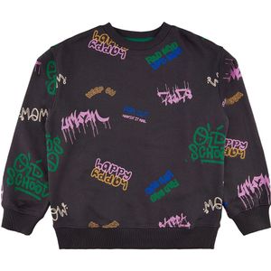 The New Sweatshirt - TnHarvey - Spook m. Print - The New - 5-6 jaar (110-116) - Sweatshirt
