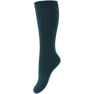 Condor Kniesokken - Rib - Petrol - Condor - 3-6 mnd - Sokken
