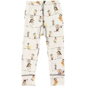 Katvig Leggings - Bamboe - Wit m. Circusafdruk - Katvig - 56 - Leggings