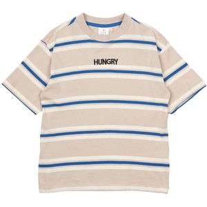 The New T-Shirt - TnNicky - Veergrijs Striped - The New - 3-4 jaar (98-104) - T-Shirts