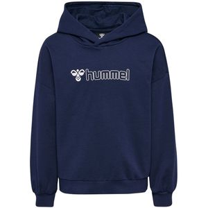 Hummel Hoodie - hmlOctova - Black Iris - Hummel - 5 jaar (110) - Hoodie