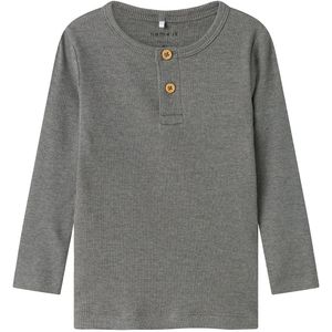 Name It mini jongens longsleeve KAB Mockingbird MELANGE Regular Fit