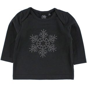 Petit by Sofie Schnoor Blouse - Zwart m. Pailletten - Sofie Schnoor - 68 - Shirts