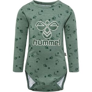 Hummel Romper l/s - hmlGreer - Lauwerkrans - Hummel - 56 - Romper L/S