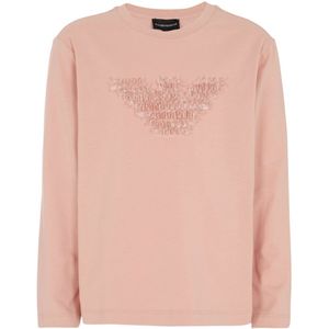 Emporio Armani Blouse - Mahogany Rose m. Hart - Emporio Armani - 7 jaar (122) - Shirts
