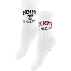 Tommy Hilfiger Sokken - 2-pack - Wit m. Print - Tommy Hilfiger - 27/30 - Sokken
