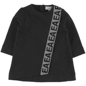 Emporio Armani Jurk - Zwart m. Glitter - Emporio Armani - 1 jaar (80) - Jurk