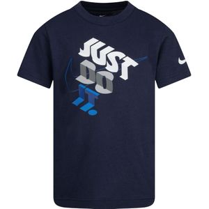 Nike T-Shirt - Blokkeren - Midnight Navy - Nike - 4 jaar (104) - T-Shirts